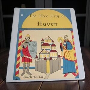 1981 The Free City of Haven Gamelords 1981‎ 1st Printing